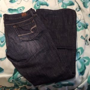 American Eagle Real Flare jeans